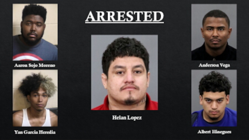 Suspected Tren de Aragua Gangbangers Arrested for Armed Robbery Spree in California