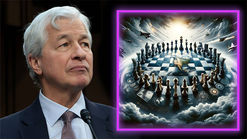 JP Morgan CEO Jamie Dimon Warns America Under Joe Biden is Under The Greatest Risk of World War in Modern History