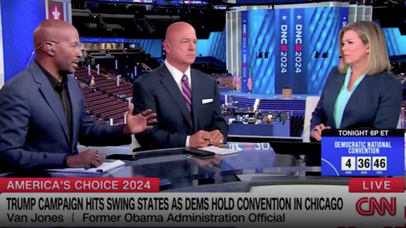 CNN’s Van Jones Panics: ‘Scary’ Kamala Still ‘Tied’ with Trump Despite ‘Positive Press’