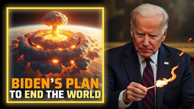 SHOCK VIDEO: An Out Of His Mind Joe Biden Announces Plan To End The World