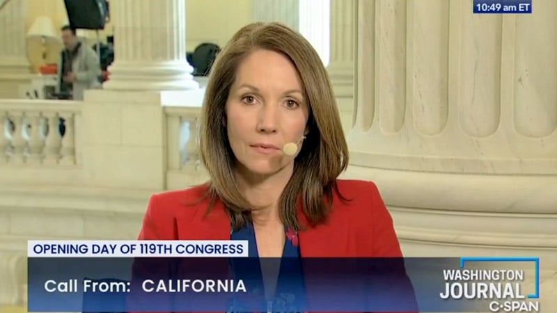 Democrat C-SPAN Caller Says He Hates ‘Insurrectionist’ Trump — Calls For ‘Insurrection’ Against Trump