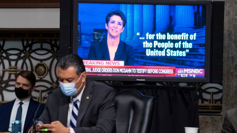 Maddow Hit With  Million Pay-Cut as Musk, Trump Jr. Joke About Buying MSNBC