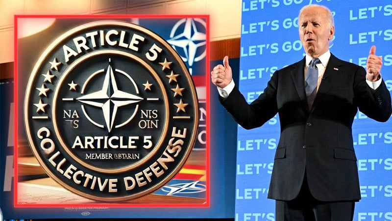 BREAKING: Biden Holds The Planet Hostage, Threatens NATO Article 5 Nuclear War