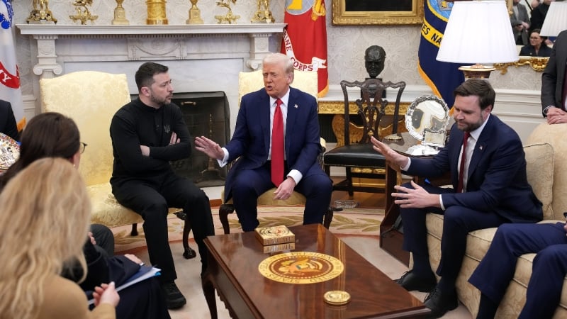US Military Aid to Ukraine Could Be Cut Off after Disastrous Oval Office Meeting