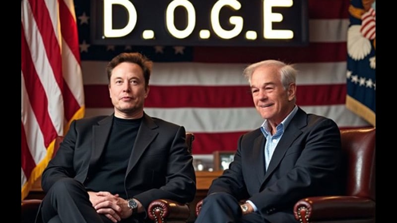 Musk Backs Ron Paul as Federal Reserve Chairman