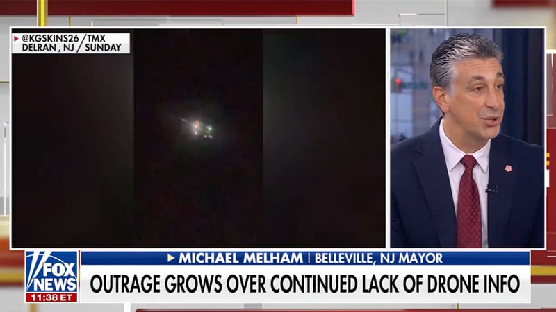 NJ Mayor: Officials Warned Us to Call Bomb Squad & Wear HAZMAT if Drone Crashes, Like It’s an Attack