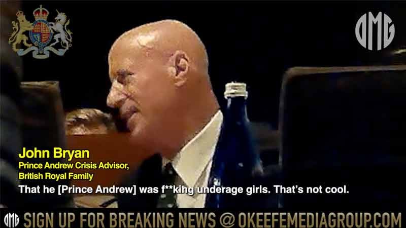 BREAKING: ‘Prince Andrew Was F*ing Underage Girls’ — Tape of Royal Family Advisor Exposes Prince Andrew’s Sexual Relations With Minors & Deep Ties To Jeffrey Epstein! Bombshell O’Keefe Report NOW LIVE!