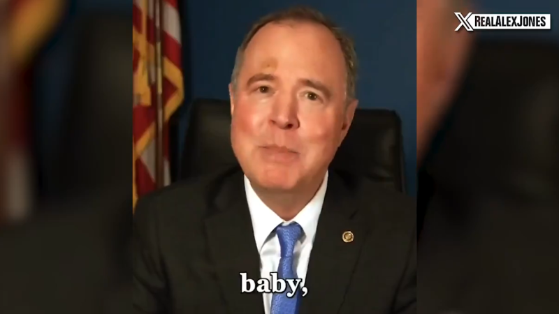 Breaking! Trump Wonders What Happened To Bruised Dem Senator Adam Schiff – “Looks Like He Got Hit With A Baseball Bat”
