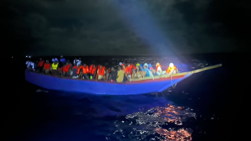 Coast Guard Intercepts Nearly 170 US-Bound Haitians at Sea