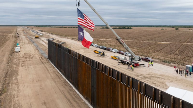 ‘Crucial WIN For America’: Trump Applauds Court Blocking Biden’s Sale of Texas Border Wall Materials