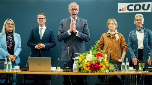 Image for Germany’s CDU Leadership Wants to End Talks of AfD Ban in Party Ranks, Söder Says a Ban Would ‘Hardly be Legally Enforceable’ article