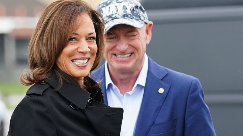 After Letting 600,000 Criminals Into the US, Kamala Slithers Down to the Border and Does Trump Impression