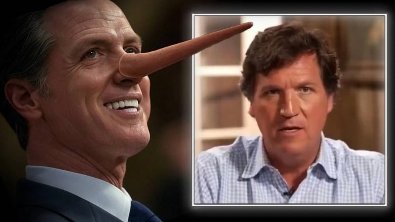 POWERFUL VIDEO: Tucker Carlson Exposes Why Gavin Newsom is the Perfect Soulless Servant of Satan