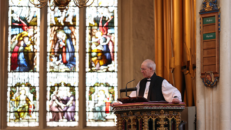 Archbishop of Canterbury Endorses Homosexual Activity Within a ‘Committed Relationship’