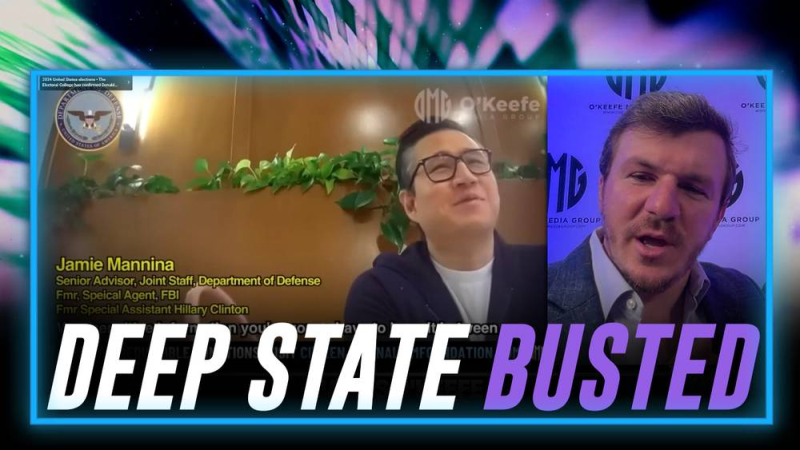 Bombshell Interview! James O’Keefe Busts Hillary Clinton-Backed Deep State/Pentagon Coup Plotters In The Act — “The Hunter Has Become The Hunted”