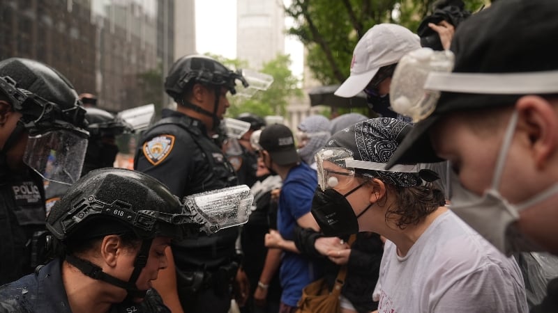 Agitators Arrested Trying To Block ICE in New York