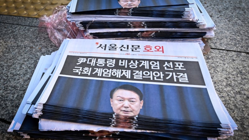 South Korean President Impeached Over Martial Law Turmoil 