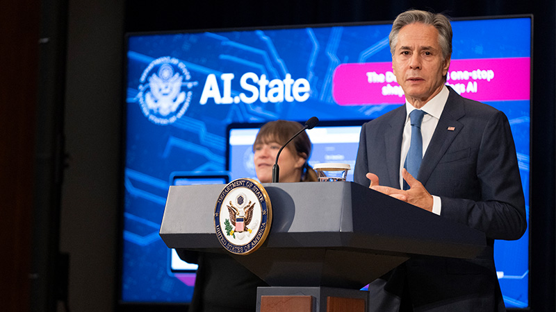 Blinken Bets Big on AI to Combat ‘Misinformation’
