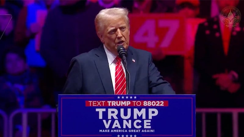President Trump: ‘Curtain Closes on Four Long Years of American Decline’ Once I’m Sworn In!
