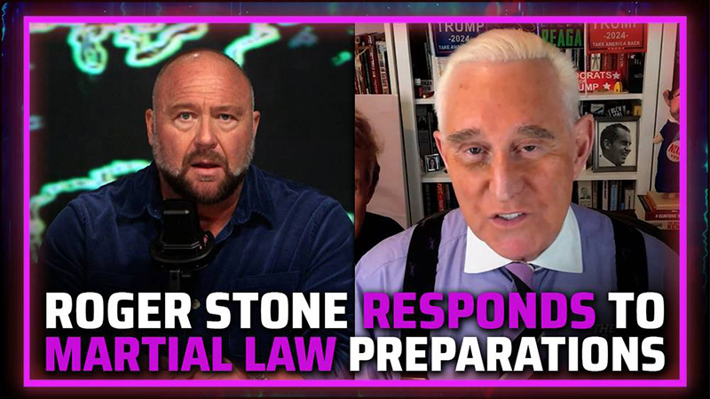 EXCLUSIVE: Roger Stone Responds to the Biden-Harris Administration’s Preparations for the US Military to Kill American Citizens & Martial Law