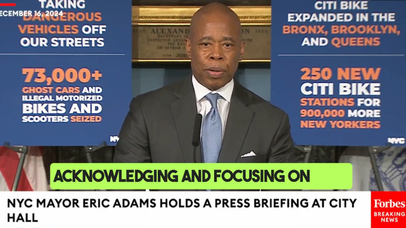 NYC Mayor Eric Adams Slams Celebration Of UnitedHealthcare CEO Shooting: ‘Our Children Are Being Radicalized To Hate America’
