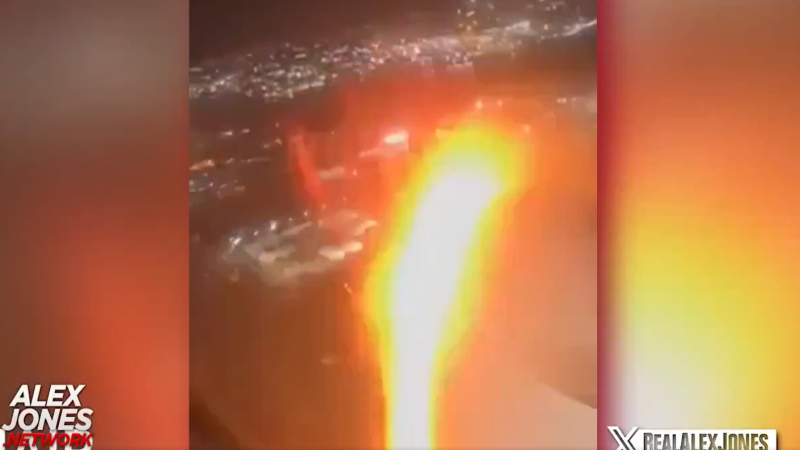 Breaking VIDEO: Drone Strikes Commercial Airliner Over New Jersey?
