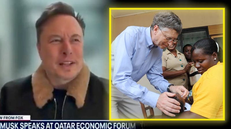 BREAKING VIDEO: Elon Musk DESTROYS Bill Gates During Interview At Qatar Economic Forum