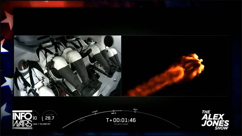 BREAKING: SpaceX Launches Falcon 9 for Human Spaceflight Mission into Medium Earth Orbit