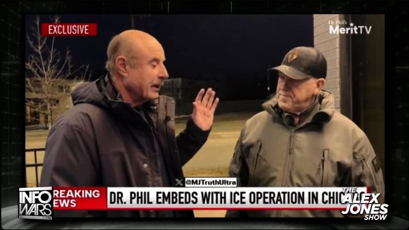 BREAKING VIDEO! Dr. Phil Joins Tom Homan During ICE Bust & Deportation Of Pedophile Illegal Alien: ‘Every Sexual Predator We Arrest Means More Safe Children’