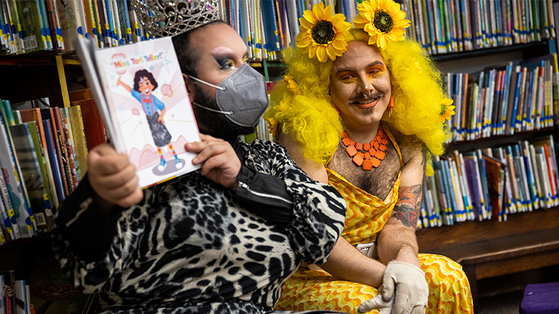 Why do Drag Queens Never Want to Read Stories to the Elderly?