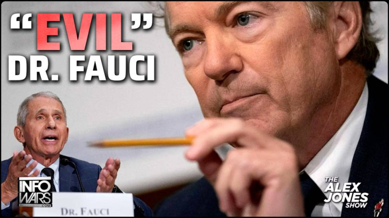 BREAKING: Sen. Rand Paul Calls For The Immediate Arrest Of “Evil” Dr. Fauci For COVID-era Crimes Against Humanity