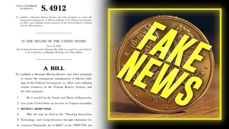 FAKE NEWS ALERT: Top Economist Kirk Elliott Debunks Rumors Surrounding Bill For A Gold-Backed Currency That Is Circulating Across The Internet