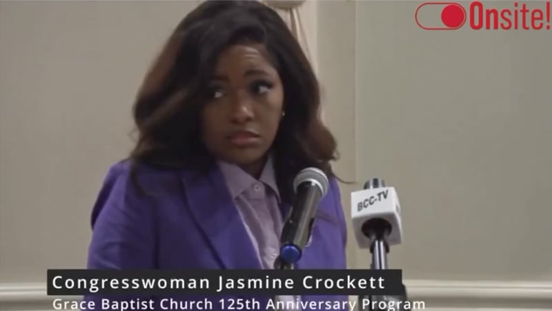 ‘We Done Picking Cotton’: Racist Rep. Jasmine Crockett Argues Illegals America’s New Slaves