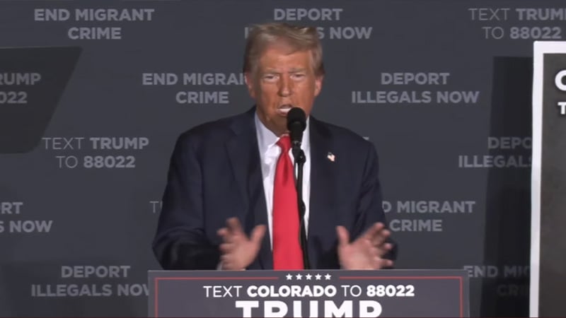 Watch LIVE: Trump Breaks Down Poll Dominance  Over Kamala at Aurora, CO, MAGA Rally
