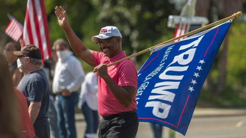 One in Four Black Men under 50 Support Donald Trump