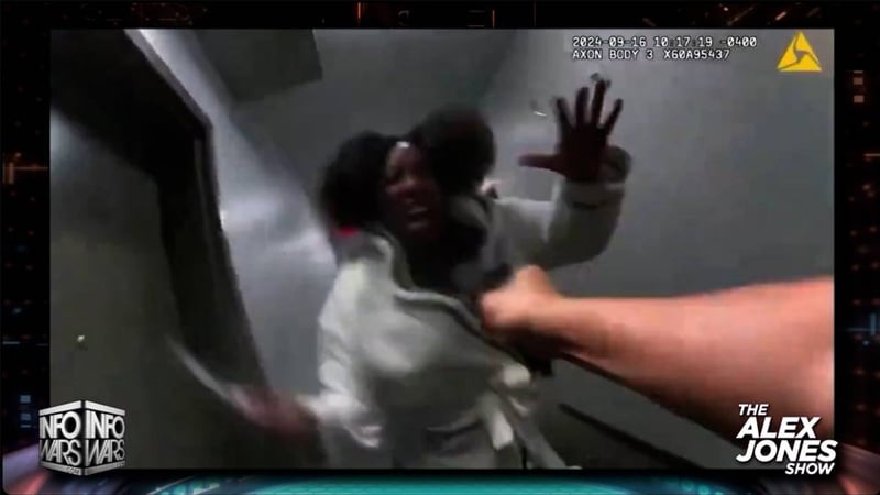SHOCK VIDEO: Woman Attacking Cop With Knife Shot Dead!