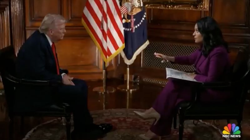 Trump Enters Lion’s Den: Counters ‘Meet The Press’ Lies, Touts Admin’s Successes