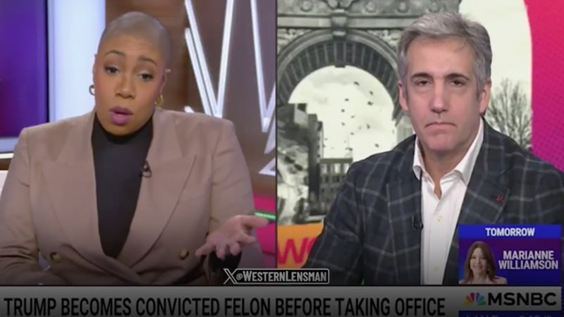 Watch: Disgraced Trump Lawyer Michael Cohen Says He Begged Biden for a Pardon