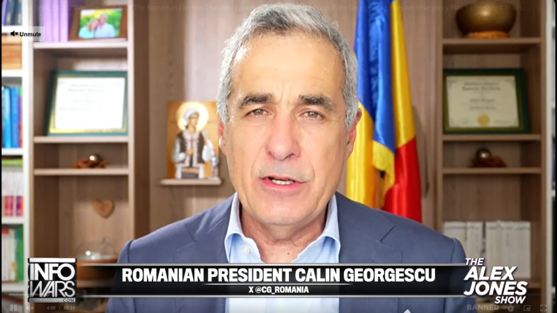 Watch Live: Rightful Romanian President Georgescu ARRESTED Just Hours After Appearance On Infowars!