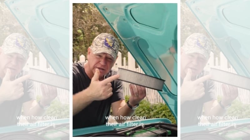 WATCH: Tim Walz Shows You How To Clean an Air Filter, Bashes Project 2025