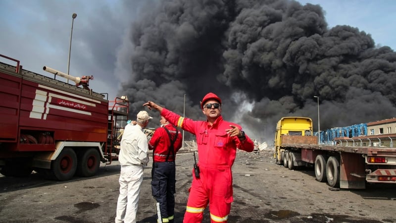 Massive Port Explosion Leaves at Least 25 Dead, 750 Injured in Iran