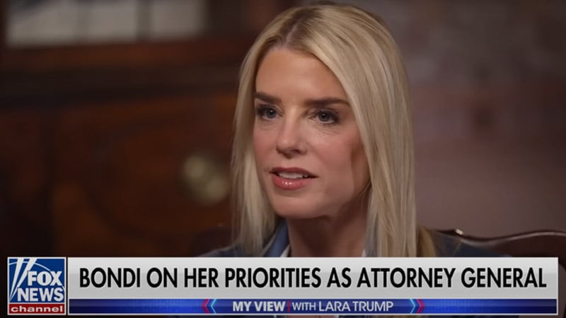 AG Pam Bondi: Politicians ‘Worried’ Musk & DOGE Will EXPOSE Them