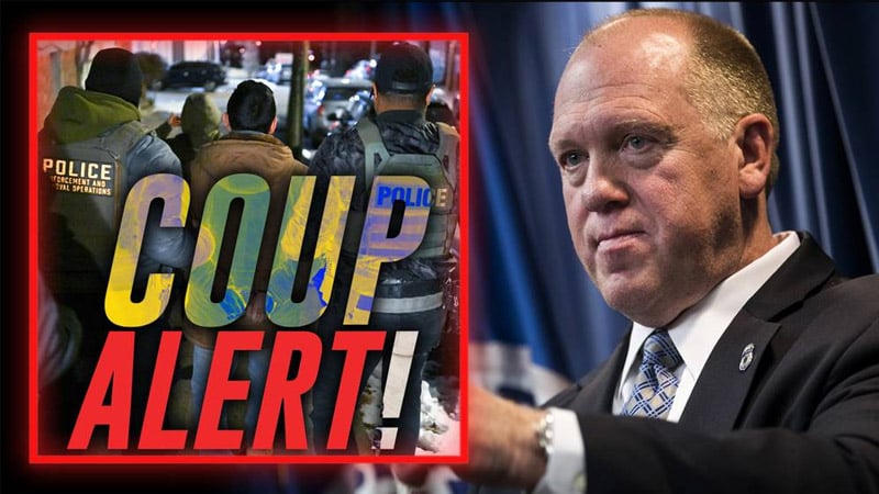 BREAKING DEEP STATE COUP ALERT: Trump Border Czar Tom Homan Says The Rogue Feds Criminally Leaking Information To Violent Illegal Alien Gangs Have Been Identified & Will Be Prosecuted/Imprisoned