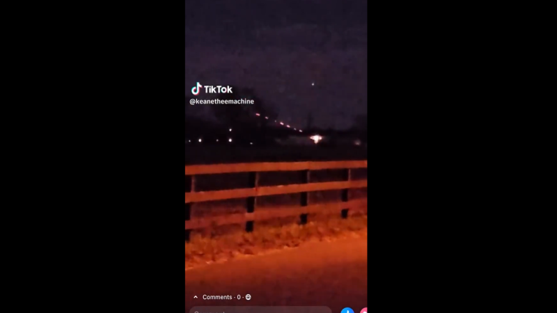 Wild! Drones Filmed Firing Tracer Rounds Near New Jersey Military Base?