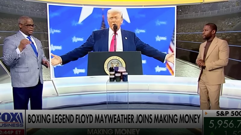Watch: Boxing Legend Floyd ‘Money’ Mayweather Declares Trump ‘Best President Ever’
