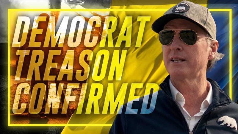 DEMOCRAT TREASON CONFIRMED! LA Fire Department Supplies Were Sent To Ukraine Over The Past Two Years & They Are Forced To Battle Flames With Women’s Handbags As Buckets Under Gavin Newsom’s Leadership