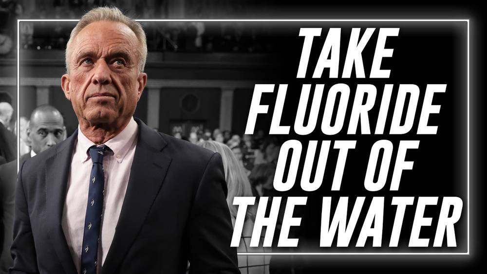 MAHA IS DELIVERING: RFK Jr. Calls For Taking Fluoride Out Of The Water Supply & Investigations Into Various Vaccines!