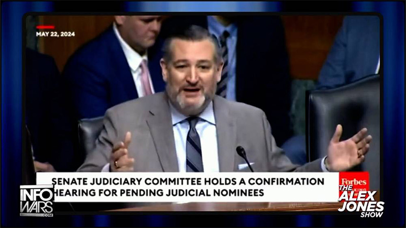 VIDEO: Federal Judge Who Puts Women in Cells With Convicted Rapists Confronted by Ted Cruz