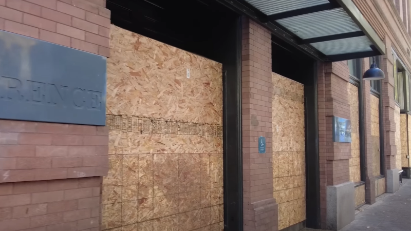 Portland Braces For Leftist Riots In Case Of Trump Election Victory, Businesses Board Up Windows