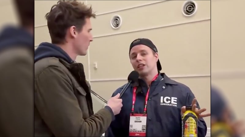 LOL: Man Says He Uses Fake ICE Jacket Bought on Amazon to Freak Out Illegals